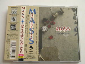 【廃盤】マス / ヴォイスィズ イン ザ ナイト 税3%3008円帯付 29B2-21 1 CSR刻印 MASS / VOICES IN THE NIGHT