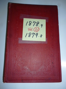 HOROLOGICAL JOURNAL 1878■イギリスの時計と製造会社■英文,洋書,海外,外国,ウォッチ,修理,部品,メーカー■1878.9-1879.8 Vol.21