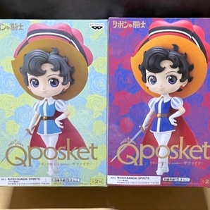 新品未開封 リボンの騎士 -PRICESS KNIGHT- Q posket サファイア 全2種セット SAPPHIRE フィギュア バンプレスト プライズの画像3