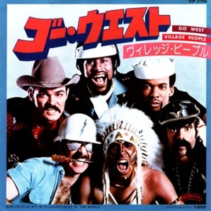 シングルレコード ヴィレッジ・ピープル VILLAGE PEOPLE ゴー・ウエスト GO WEST シティズンズ・オブ・ザ・ワールド CITIZENS OF THE WORLD