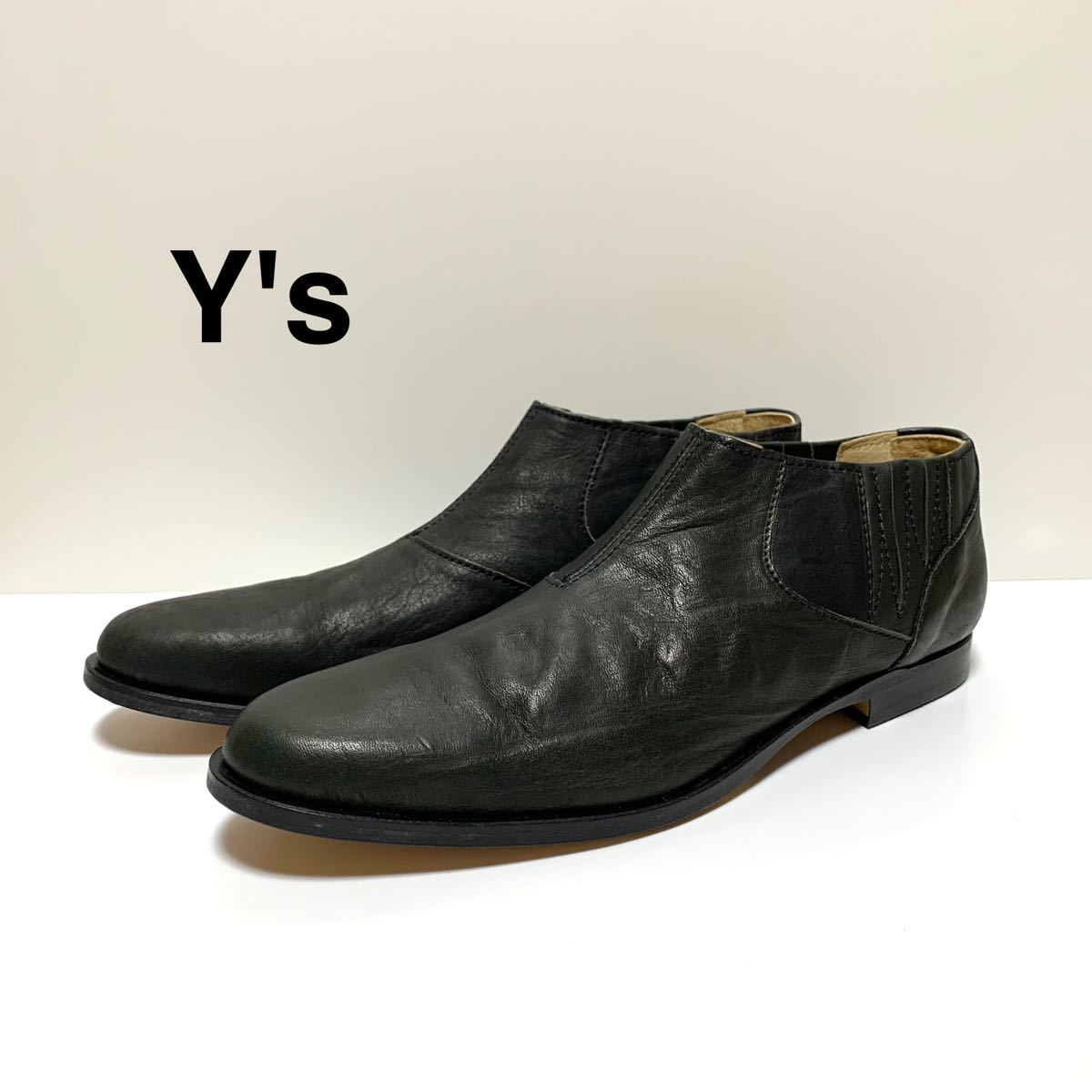 Tricker's × Yohji Yamamoto M7304 ドレスシューズ サイドゴアブーツ