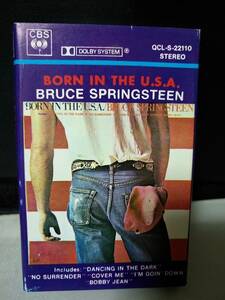 T5371　カセットテープ　ブルース・スプリングスティーン Bruce Springsteen　Born In The U.S.A.