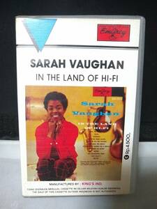 T5482　カセットテープ　サラ・ヴォーン　IN THE LAND OF HI-FI / SARAH VAUGHAN