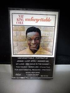 Ｔ5619　カセットテープ　Nat King Cole Unforgettable