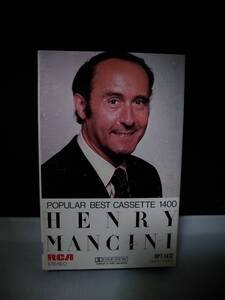 Ｔ5629　カセットテープ　ヘンリー・マンシーニ　HENRY MANCINI - BEST　MOON RIVER,THE PINK PANTHER THEME