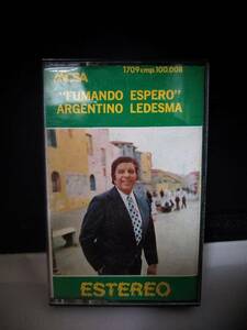 Ｔ5782　カセットテープ　Argentino Ledesma - Fumando espero -Cassete completo 1979 Tango