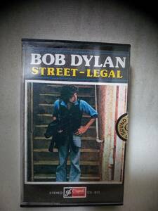 T5871　カセットテープ　BOB DYLAN / STREET LEGAL