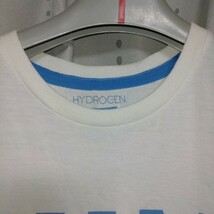 【中古】HYDROGEN ハイドロゲン 半袖Tシャツ tee MIAMI 白 ホワイト 青 blue ポロシャツ _画像3