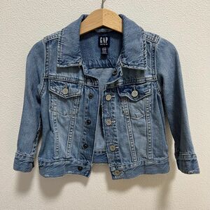 GAP DENIM ダメージ デニムジャケット ジージャン 90