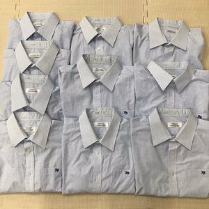 OT641 (中古) 栃木県 宇都宮北高校 男子学生服 シャツ 10点セット /LL/LL程度/半袖/長袖/制服/学生服/高校/男子生徒/まとめ売り/まとめ