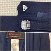 (Y)I123 (中古) 福島県 安達中学校 セーラー服 (旧制服) 上下セット /希少/小さめ/S/W63/セーラー/スカート/冬服/制服/高校/学生服_画像10