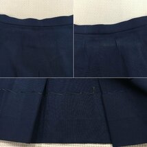 AK137(中古) 愛知方面 女子学生服 夏スカート 5点セット /紺/青紺/夏用/夏服/W58/W63/W64/W66/制服/中学校/高校/女子学生/まとめ売り_画像5