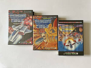 メガドライブ サンダーフォース 2 3 4 セット　Mega Drive Thunder Force MD