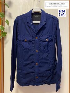◆ Blue Work (トゥモローランド) カバーオール シャツ ジャケット