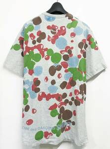 アーカイブ COMME des GARCONS SHIRT コムデギャルソンシャツ バブル カモフラ 半袖Tシャツ グレー L カットソー HOMMEPLUSPLAYJUNYA