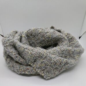 市松模様のロングスヌード