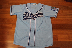 M-L size *MIZUNO Dragons short sleeves wear * polyester 100%