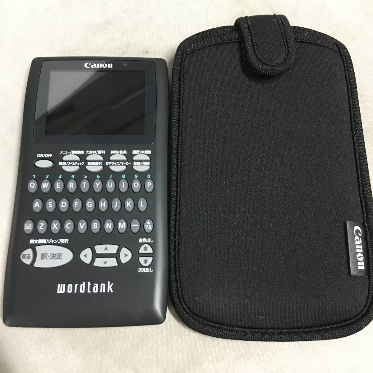 2023年最新】ヤフオク! -canonキャノン電子辞書wordtankの中古品・新品