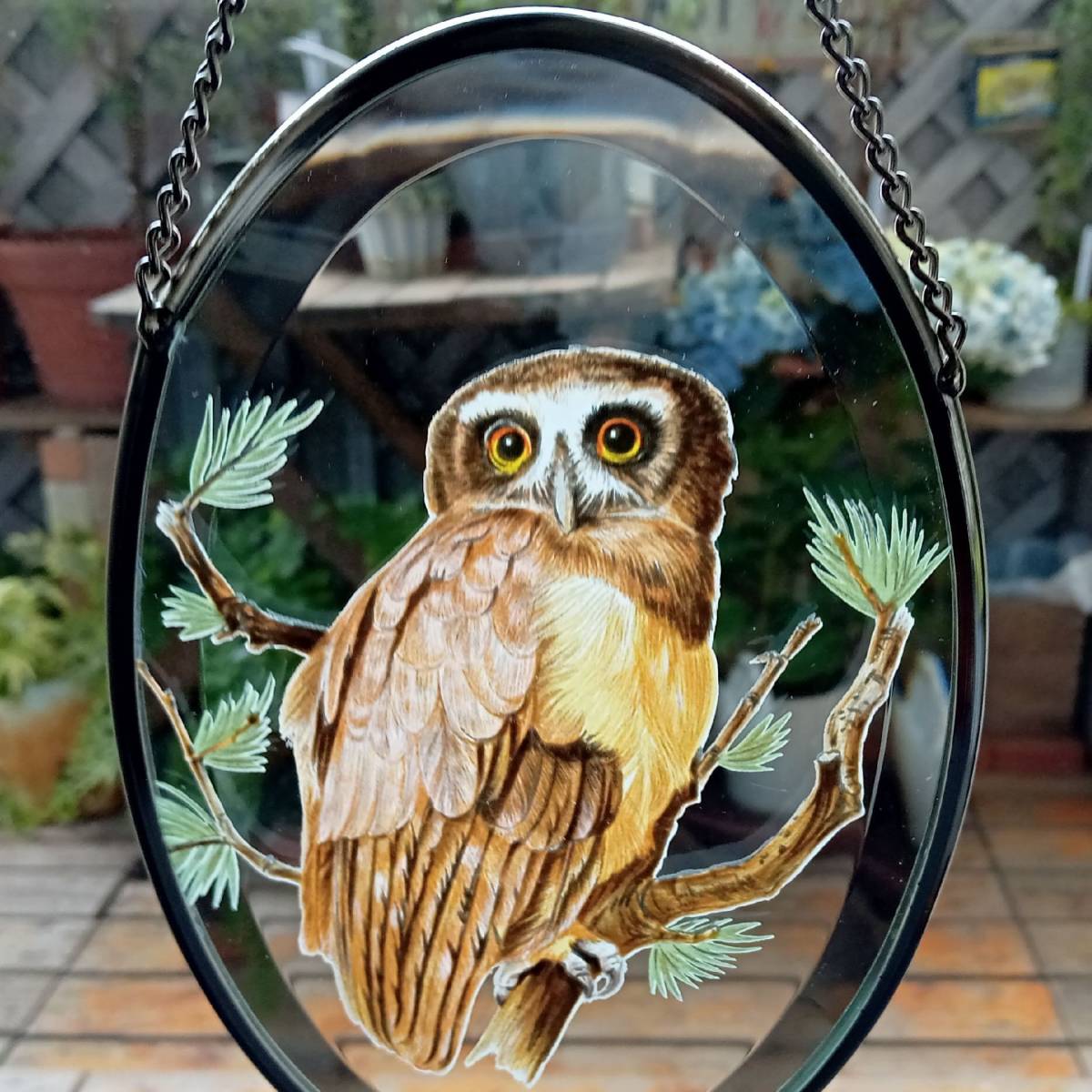 ◇ビンテージ hyllinge glass owl フクロウ ガラス カラフェ