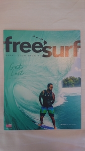 ★新品 ハワイ サーフマガジン「free surf」HAWAI'I'S SURF MAGAZINE V16#8 