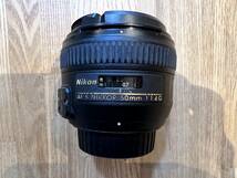 NIKON ニッコール ニコン AF-S 50mm f1.4G_画像1