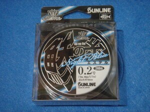  Sunline .. thread Ester Night blue 0.2 number (1.0lb.) 240m [.. packet or click post .. shipping possible ]