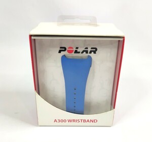 POLAR ポラール A300 替えバンド リストストラップ ブルー (A300 シリコン 交換用 ベルト)