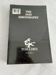 ●L216● 未開封 洋書 ジャズ本 The Jazz Discography Vol.3 Tom Lord
