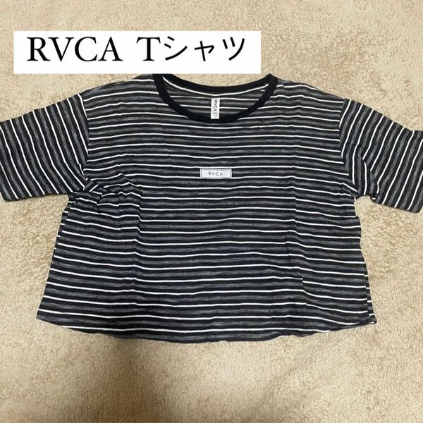 RVCA 半袖Tシャツ ストライプ ボーダー