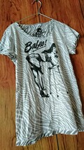 美品【Hysteric Glamour】◆表裏加工☆ゼブラ柄ガールTシャツ◆ヒステリックグラマー ヴィヴィアンウエストウッド 総柄 _画像1