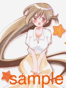 Art hand Auction Doujin handgezeichnete Kunstwerke Illustration Vermietung Freundin Chizuru B5, Comics, Anime-Waren, handgezeichnete Illustration