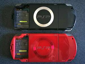 即決 ジャンク 故障品 2台セット SONY PSP PSP-2000 本体 本体のみ バッテリーなし 充電器なし 付属品なし プレイステーションポータブル