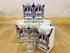 アサヒビール ビアグラス コップ 酒屋 昭和レトロ ビールグラス ダブル酵母 生 ノベルティグッズ