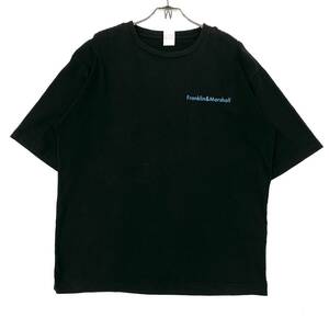 FRANKLIN&MARSHALL(フランクリンマーシャル)半袖Tシャツ グラフィックプリントT メンズL ブラック