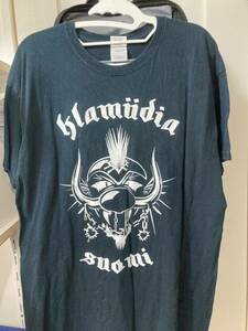 Klamydia Tシャツ punk バンドTシャツ finland hardcore rock melodic サイズL pop フィンランド　ramones