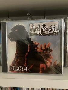 Andy Social And The Antidotes 「Diesel 」CD punk pop monster zero sheckies ramones queers melodic apers rock rttb
