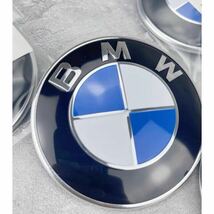 即日発送 BMW 78mm 純正 OE ボンネット トランク サイド リヤ エンブレム E65 E66 X5　E53 Z3　など_画像1