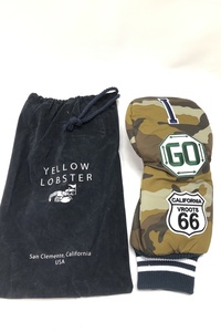 【送料無料】東京)◇YELLOW LOBSTER イエローロブスター WOODLAND CAMO DR ヘッドカバー Go66 カモ