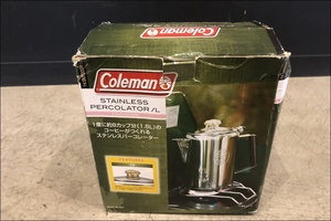 【送料無料】東京)Coleman コールマン ステンレスパーコレーター/L 170-9371