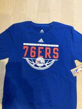 Adidas NBA Philadelphia 76ers Tシャツ U.S サイズ Youth XL_画像2