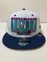 NEW ERA ニューエラ NFL Super Bowl 57 Arizona 9FIFTY SnapBack キャップ Free size._画像2