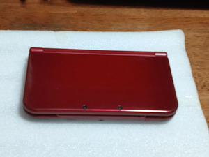 * rare NEW Nintendo 3DS LL metallic red under screen IPS body only NINTENDO red NEW Nintendo 3DS IPS*