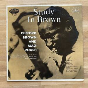 レコード ☆★ 中古 Study in Brown ※他１枚での出品のレコードとのみ４枚まで同梱可 Clifford Brown