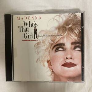 CD ★ 中古 『 Who's That Girl: Original Motion Picture Soundtrack 』中古