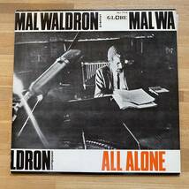 レコード ☆★ 中古 MAL WALDRON マル・ウォルドロン All Alone オール・アローン　※他１枚での出品のレコードとのみ４枚まで同梱可_画像1