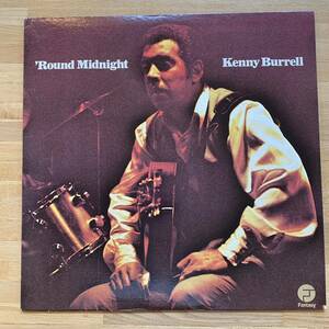 レコード ☆★ 中古 Kenny Burrell / 'Round Midnight　※他１枚での出品のレコードとのみ４枚まで同梱可