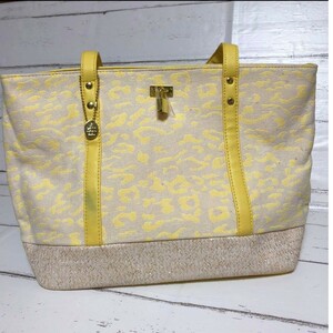 未使用 トートバッグ かばん 鞄 黄色 ハンドバッグ ファッション雑貨 レディース バッグ 