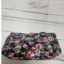 新品 ハンドバッグ 花柄 ブラック 黒 手持ち バッグ 鞄 かばん レディース ファッション雑貨_画像8