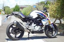 BMW G310R 2017モデル 中免で乗れる唯一のBMW ABS 倒立フォ-ク 1番人気のパールホワイトメタリック 消耗品OK 絶好調&綺麗 茨城県 神栖市！_画像2