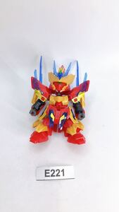 【即決】張遼サザビー SDガンダム 三国伝 創傑伝 ガンプラ 完成品 ジャンク 同梱可 E221